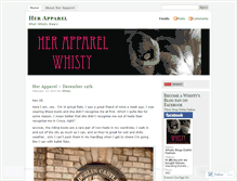 Tablet Screenshot of herapparel.wordpress.com