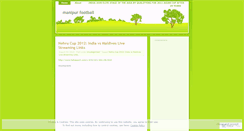 Desktop Screenshot of manipurfootball.wordpress.com