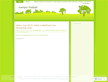 Tablet Screenshot of manipurfootball.wordpress.com