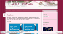 Desktop Screenshot of holycroftprimary.wordpress.com