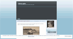 Desktop Screenshot of historiaegiten.wordpress.com