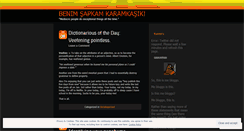 Desktop Screenshot of bsk239.wordpress.com