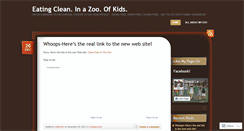 Desktop Screenshot of cleaneatsinthezoo.wordpress.com