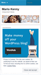 Mobile Screenshot of mariokenny.wordpress.com