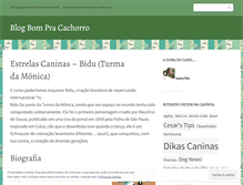 Tablet Screenshot of blogbompracachorro.wordpress.com