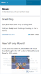 Mobile Screenshot of graalmobile.wordpress.com
