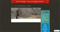 Desktop Screenshot of bowandarrowhunting.wordpress.com