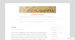 Desktop Screenshot of antonioprenna.wordpress.com