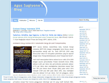 Tablet Screenshot of agussugiyono.wordpress.com