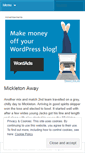 Mobile Screenshot of moreton2nds.wordpress.com