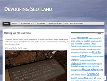 Tablet Screenshot of devouringscotland.wordpress.com