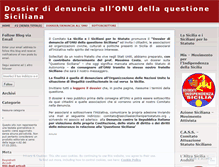 Tablet Screenshot of dossiersicilia.wordpress.com