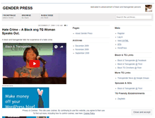 Tablet Screenshot of genderpress.wordpress.com