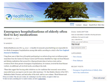 Tablet Screenshot of healthtechmg.wordpress.com