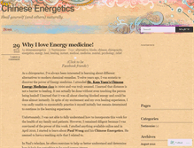 Tablet Screenshot of chineseenergetics.wordpress.com