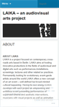 Mobile Screenshot of laikaberlin.wordpress.com
