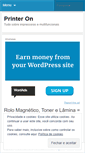 Mobile Screenshot of printeron.wordpress.com