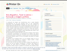 Tablet Screenshot of printeron.wordpress.com