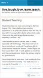 Mobile Screenshot of livelaughlovelearnteach.wordpress.com