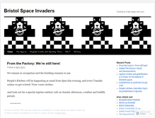 Tablet Screenshot of bristolspaceinvaders.wordpress.com