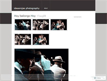 Tablet Screenshot of ideasrojas.wordpress.com