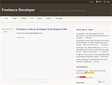 Tablet Screenshot of iamfreelancer.wordpress.com
