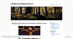 Desktop Screenshot of hillmemorial.wordpress.com