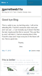Mobile Screenshot of jgarrettweb11a.wordpress.com