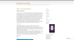 Desktop Screenshot of booksloverin.wordpress.com