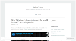 Desktop Screenshot of nelima.wordpress.com