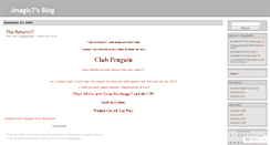 Desktop Screenshot of jmagic7.wordpress.com