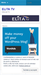 Mobile Screenshot of elitatv.wordpress.com