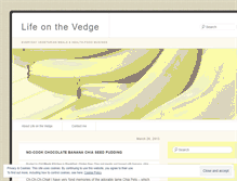 Tablet Screenshot of lifeonthevedge.wordpress.com