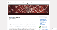 Desktop Screenshot of antoinelegat.wordpress.com