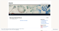 Desktop Screenshot of myvsn.wordpress.com