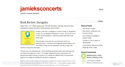 Desktop Screenshot of jamieksconcerts.wordpress.com