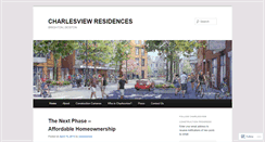 Desktop Screenshot of charlesviewresidences.wordpress.com