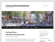 Tablet Screenshot of charlesviewresidences.wordpress.com