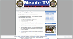 Desktop Screenshot of meadetv.wordpress.com