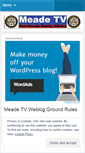 Mobile Screenshot of meadetv.wordpress.com