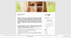 Desktop Screenshot of marianadiarco.wordpress.com