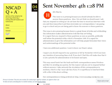 Tablet Screenshot of nscadqa.wordpress.com