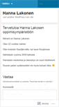 Mobile Screenshot of hannakaisan.wordpress.com