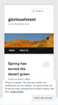 Mobile Screenshot of gloriousforest.wordpress.com