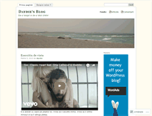 Tablet Screenshot of daydie.wordpress.com