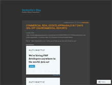 Tablet Screenshot of benboothe.wordpress.com