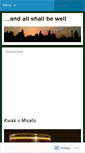 Mobile Screenshot of andallshallbewell.wordpress.com