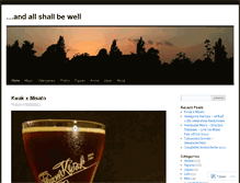 Tablet Screenshot of andallshallbewell.wordpress.com