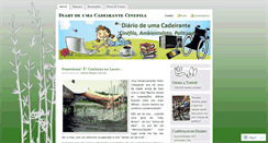 Desktop Screenshot of cadeiranteemprimeirasviagens.wordpress.com
