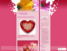 Tablet Screenshot of floraholic.wordpress.com
